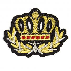 1700/34 Патч термоклеевой вышитый КОРОНА_1