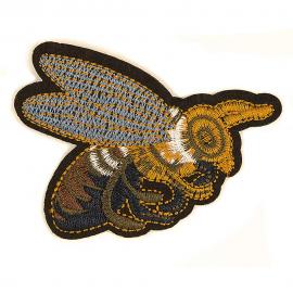 1700/5 Патч пришивной вышитый ПЧЕЛА_1