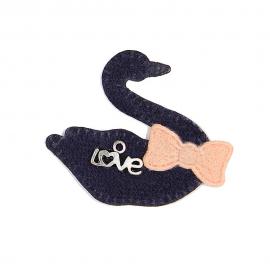 1703/5 Декоративный элемент пришивной с медальоном_1