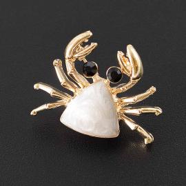 1701/10 Брошь декоративная "КРАБИК"_1