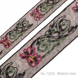 1204 Тесьма декоративная с бисером и пайетками_1